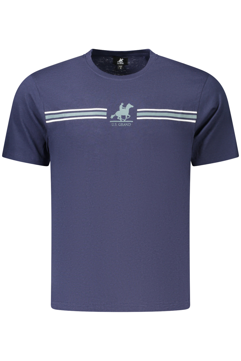 US GRAND MEN'S SHORT-SLEEVE T-SHIRT BLUE