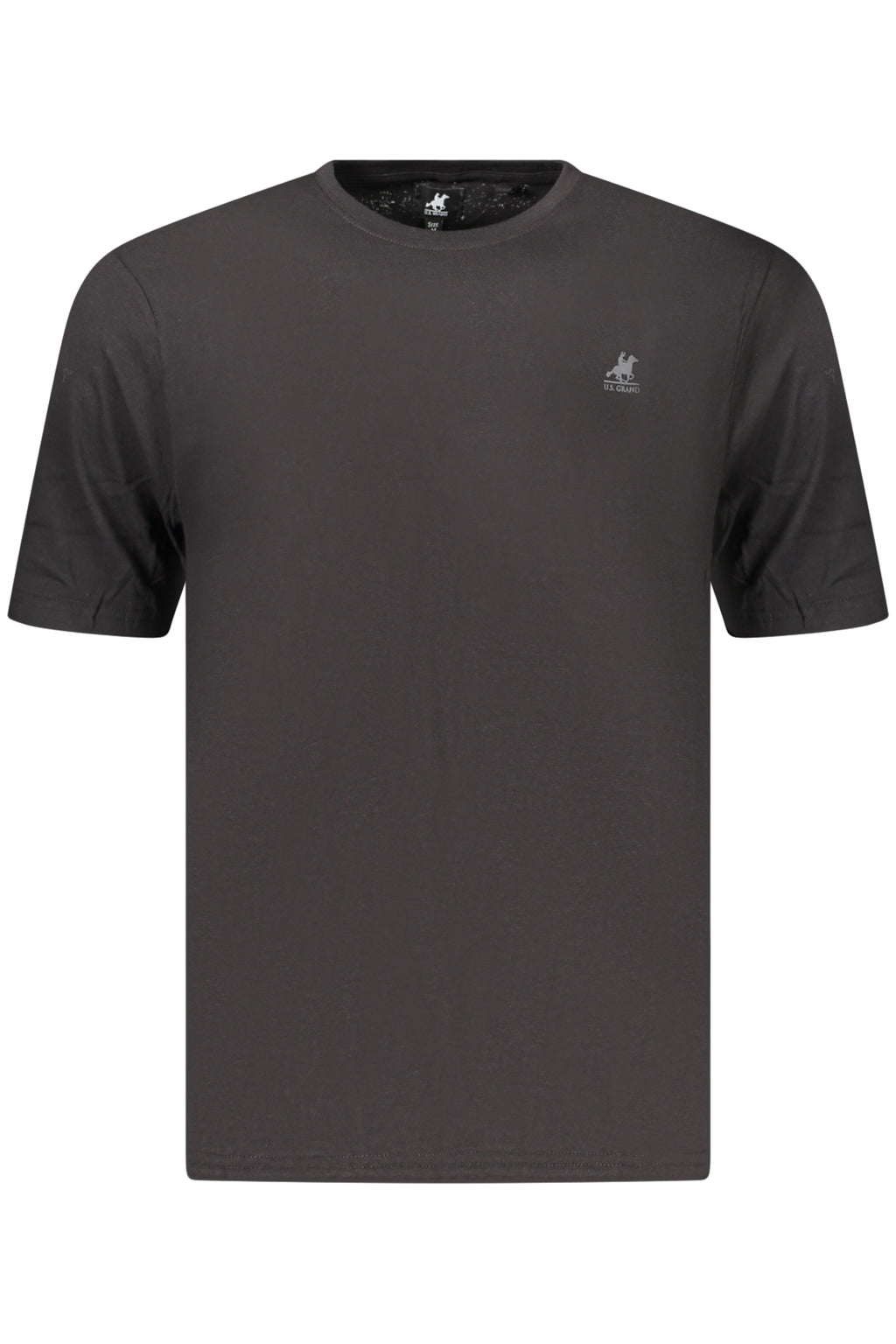 US GRAND MEN'S BLACK SHORT-SLEEVE T-SHIRT