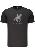 US GRAND MEN'S BLACK SHORT-SLEEVE T-SHIRT