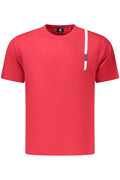 US GRAND MEN'S SHORT-SLEEVED RED T-SHIRT