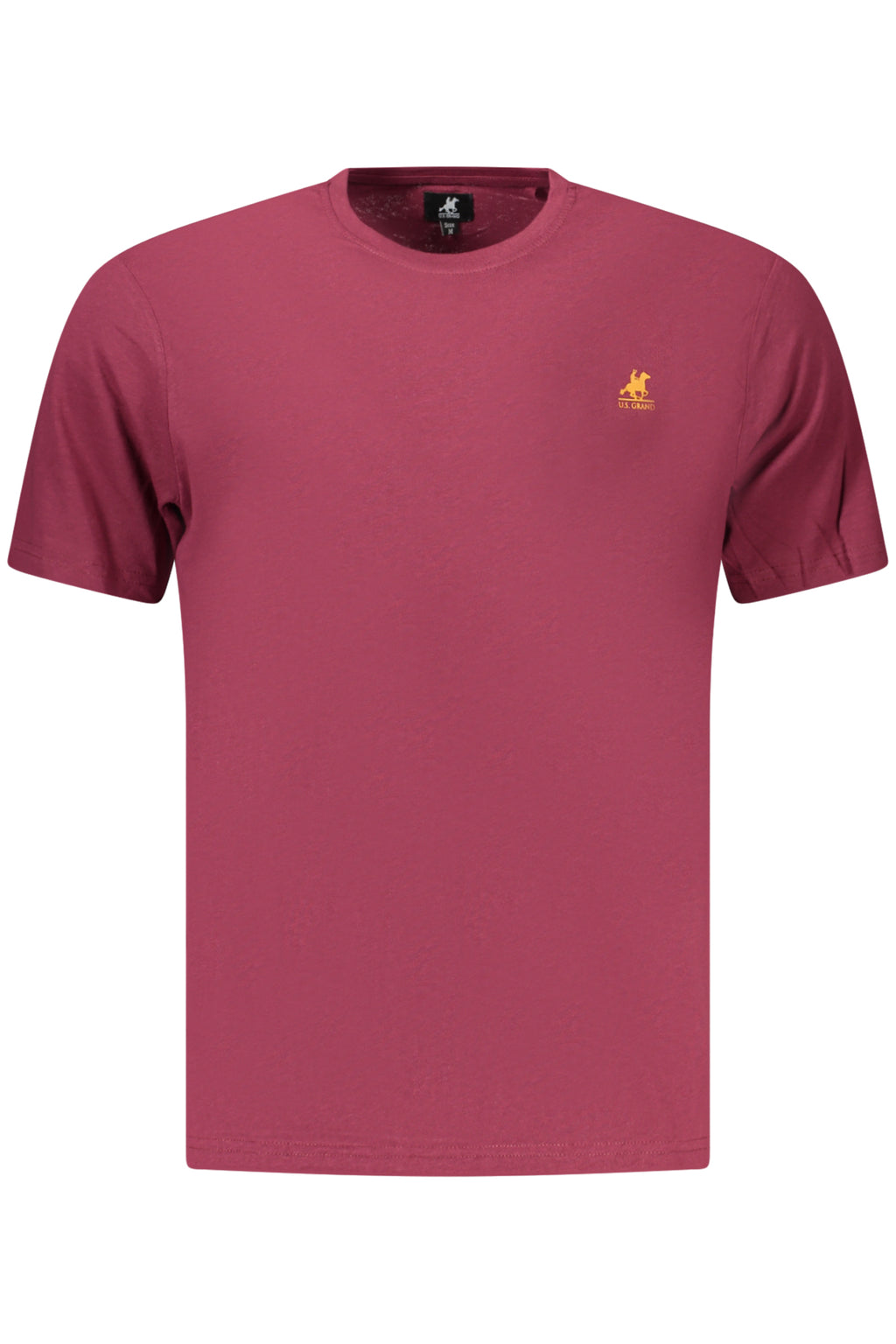 US GRAND MEN'S SHORT-SLEEVED RED T-SHIRT