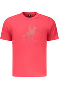 US GRAND MEN'S SHORT-SLEEVED RED T-SHIRT