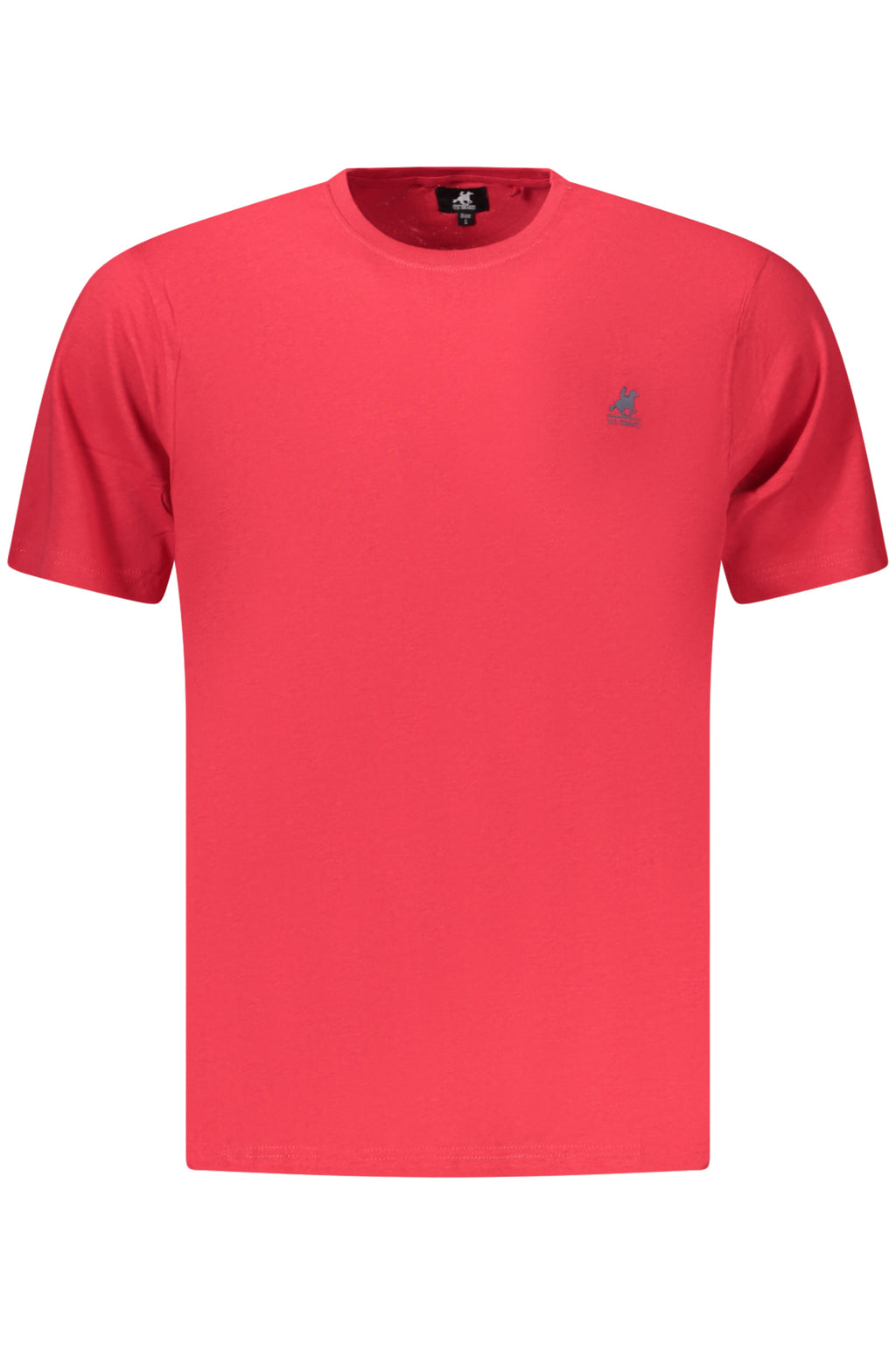 US GRAND MEN'S SHORT-SLEEVED RED T-SHIRT