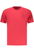 US GRAND MEN'S SHORT-SLEEVED RED T-SHIRT