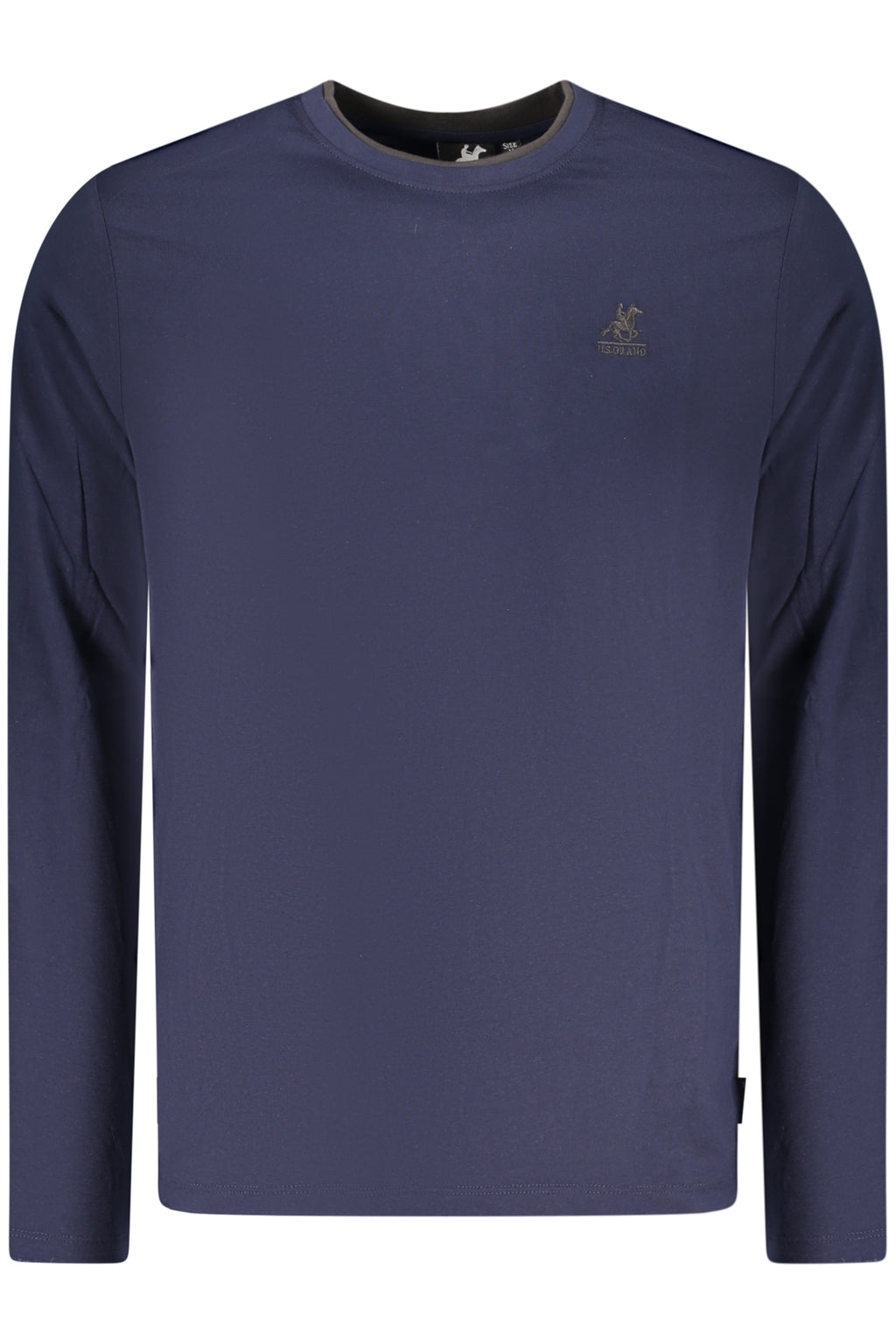 US GRAND MEN'S LONG-SLEEVED BLACK T-SHIRT