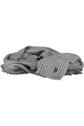 US POLO ASSN. GRAY MEN'S SCARF