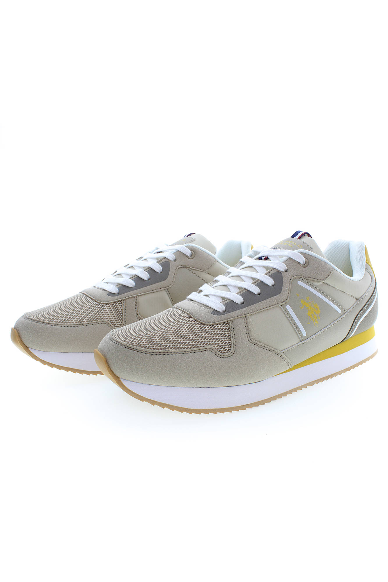 US POLO BEST PRICE MEN'S SPORTS FOOTWEAR BEIGE