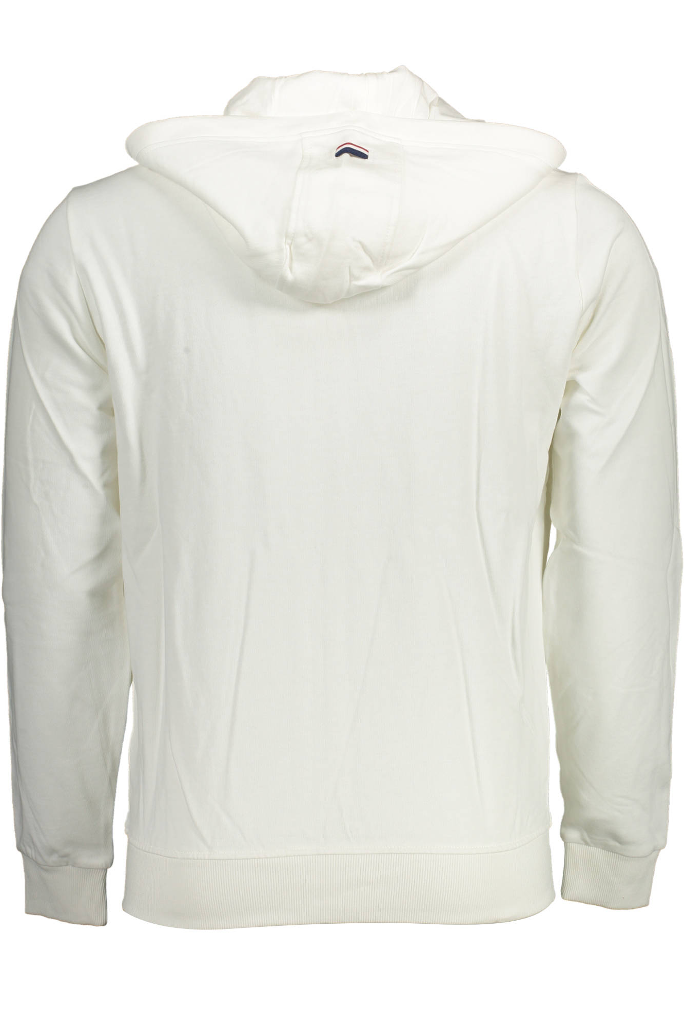 US POLO SWEATSHIRT WITH ZIP WHITE MAN