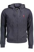US POLO SWEATSHIRT WITH ZIP BLUE MAN