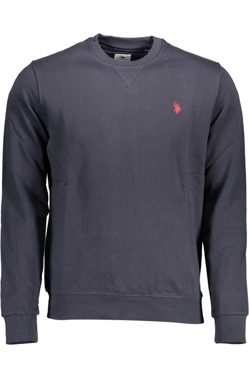 US POLO SWEATSHIRT WITHOUT ZIP BLUE MAN