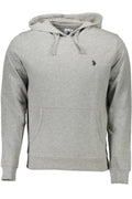 US POLO SWEATSHIRT WITHOUT ZIP MAN GRAY