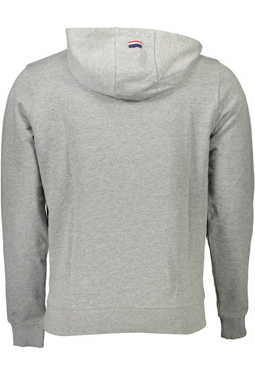 US POLO SWEATSHIRT WITHOUT ZIP MAN GRAY