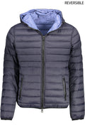 US BLUE MEN'S POLO JACKET