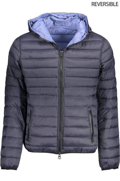 US BLUE MEN'S POLO JACKET
