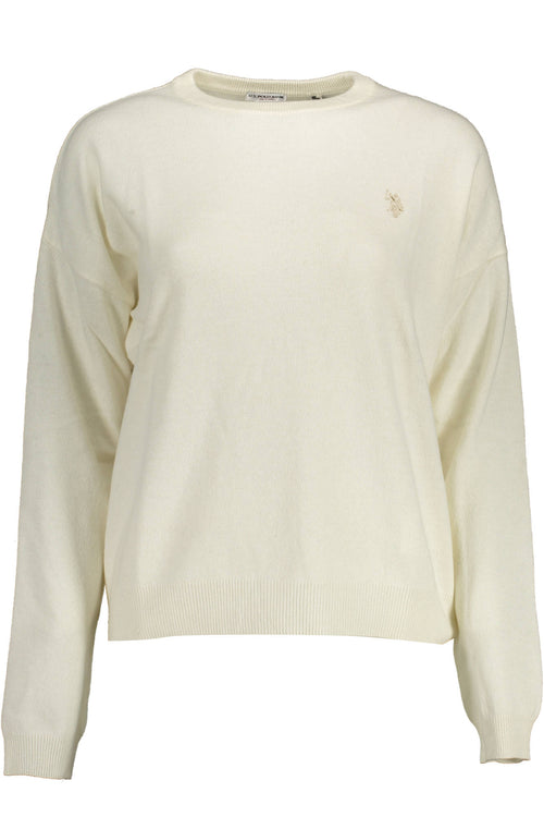 US POLO SHIRT WOMAN WHITE