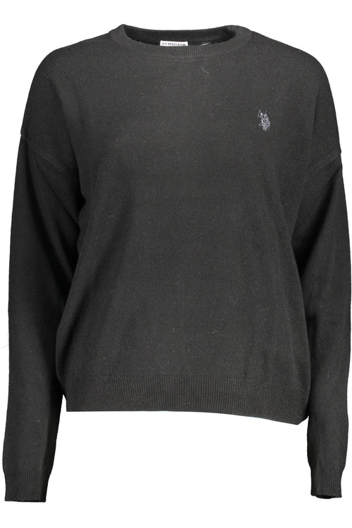 US POLO SHIRT WOMAN BLACK