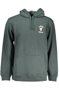 VANS GREEN MEN'S ZIPLESS SWEATSHIRT