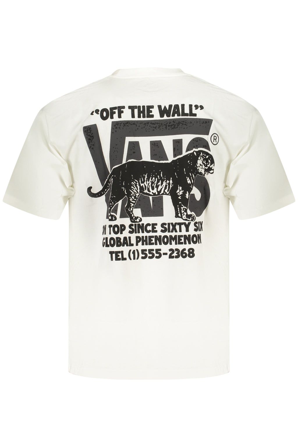 VANS MEN'S SHORT-SLEEVE T-SHIRT WHITE