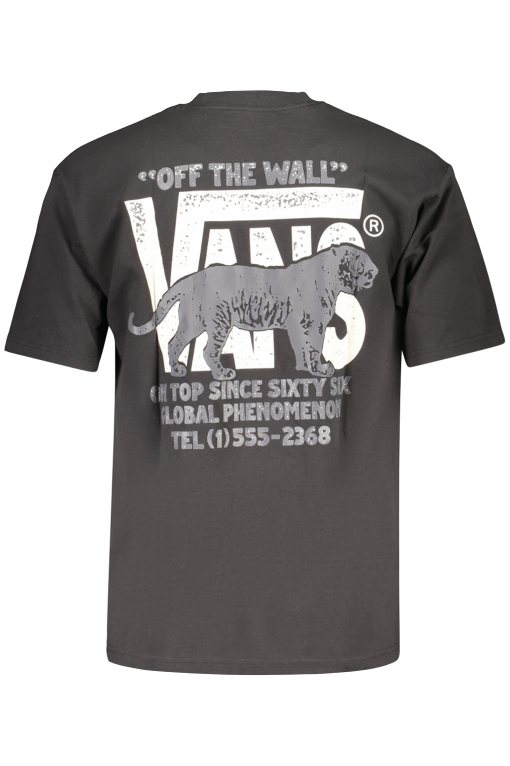 VANS MEN'S SHORT-SLEEVE T-SHIRT BLACK