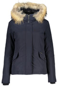 WOOLRICH BLUE WOMEN'S JACKET