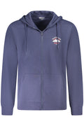 WRANGLER MEN'S ZIP-UP SWEATSHIRT BLUE