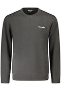 WRANGLER MEN'S BLACK ZIP-UP SWEATSHIRT